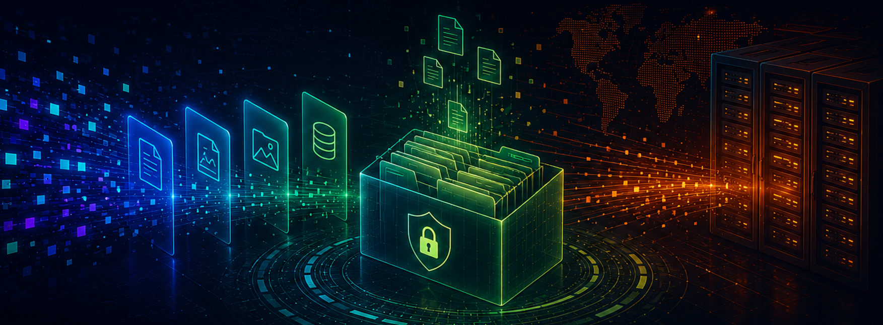 Secure legacy data archive and technology landscape