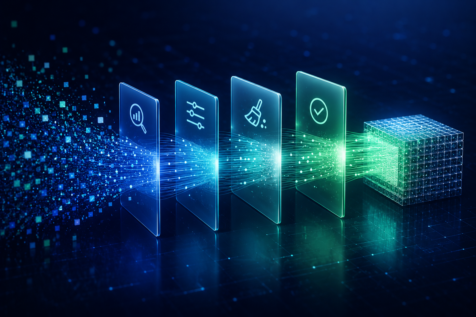 Data preparation and cleansing workflow