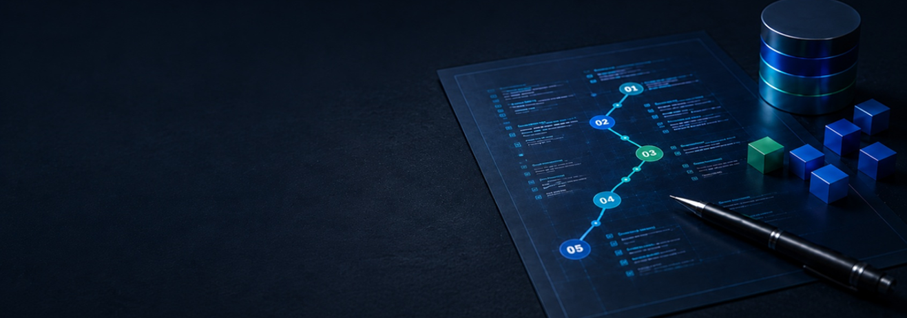 Data migration planning visual