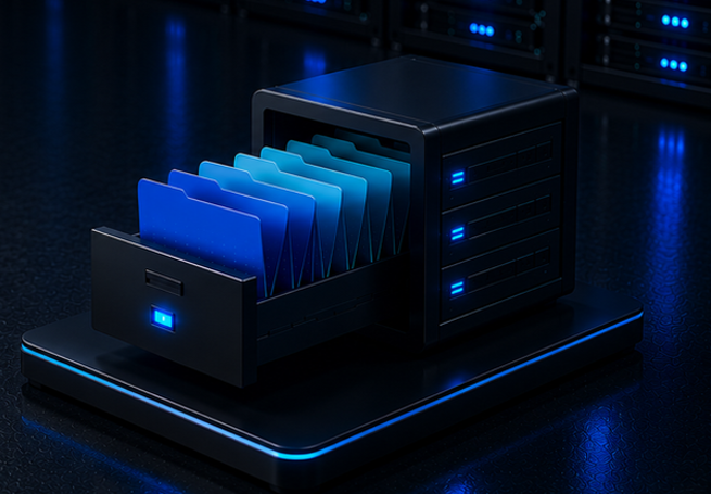 Legacy data archiving visual